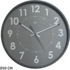 Orium von CEP – Wanduhr, Quarz, Durchmesser 30 cm, grau