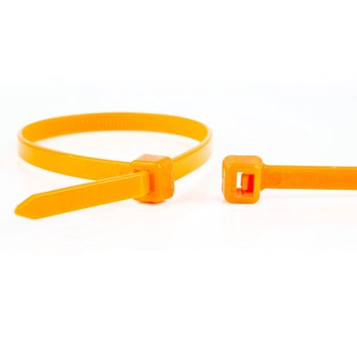 Klika - Cable ties 200x4.8 orange 100 pieces