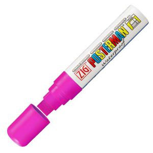 Posterman - Marker de craie posterman PMA -120 Fluor Pink Dik 7 - 15 mm