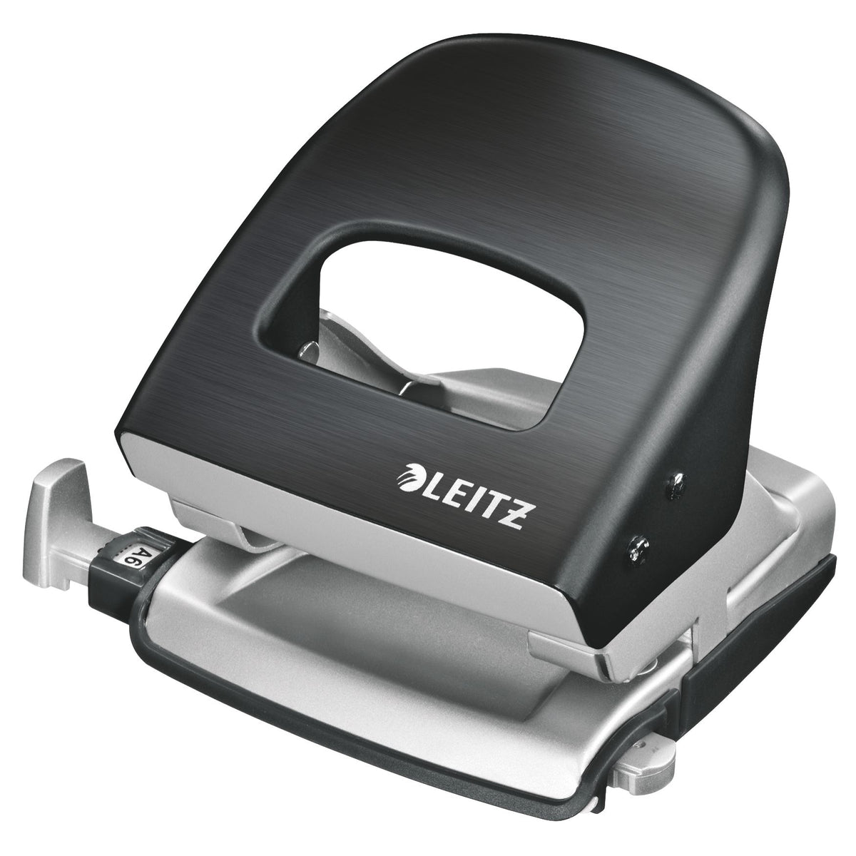 Leitz - Perforatrice NeXXt Style, 30 fogli, nera