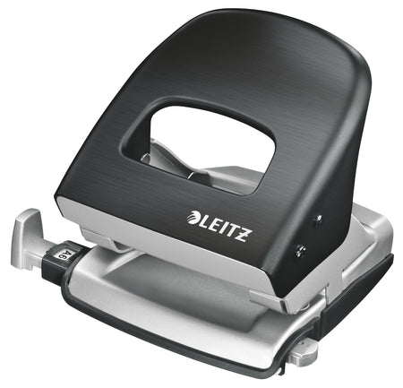 Leitz - Perforadora NeXXt Style, 30 hojas, negro