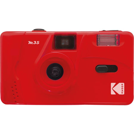 Kodak - analog camera M35, red