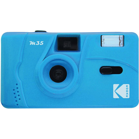 Kodak - analog camera M35, blue