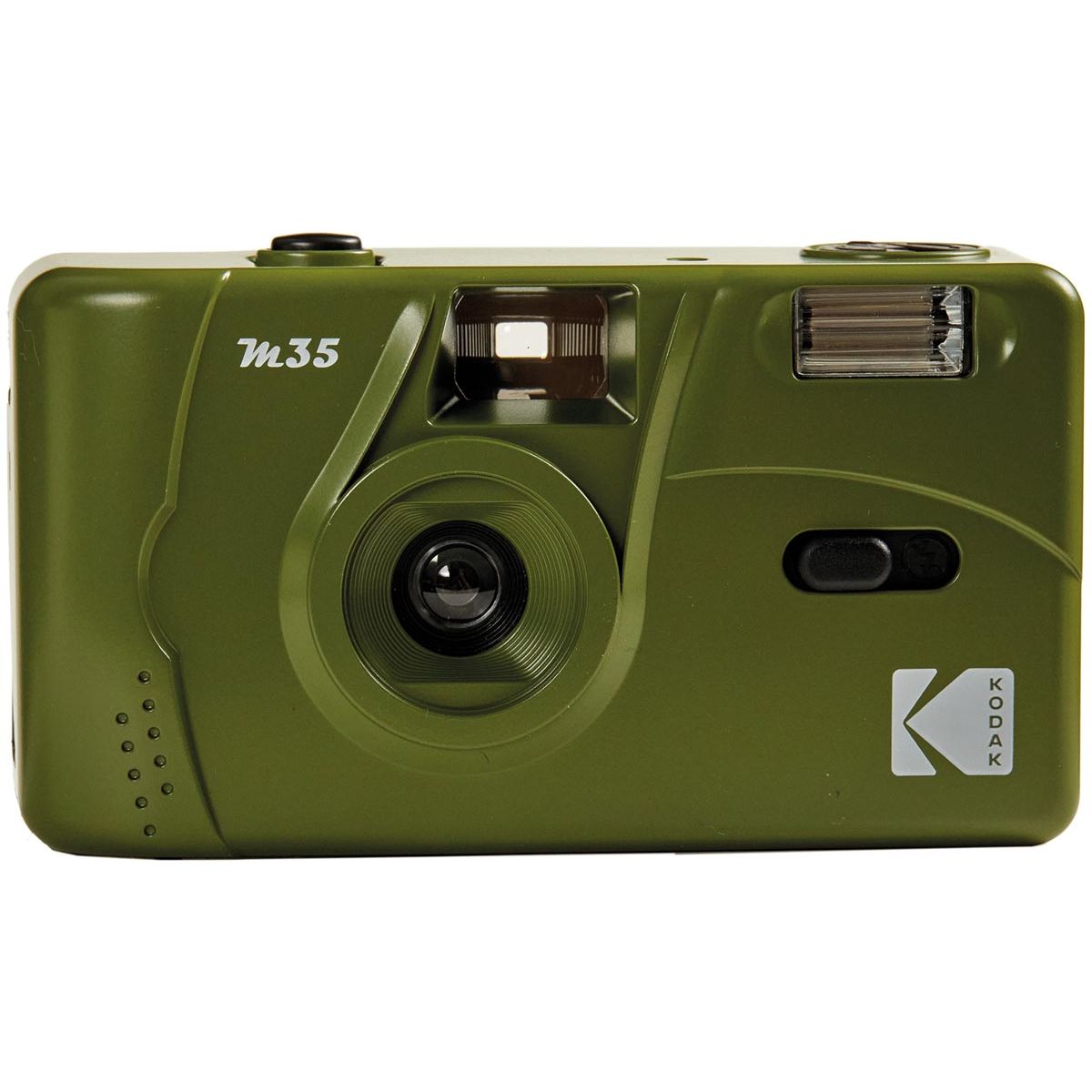 Kodak - cámara analógica M35, verde oliva