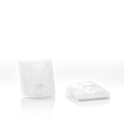 Klika - Silleta adhesiva 12x12 mm natural 100 piezas