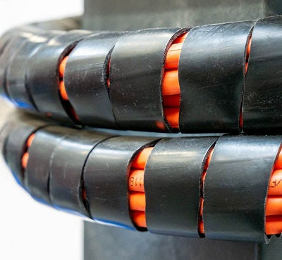 Klika - Spiral tape 20mm black 10mtr