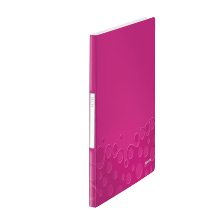 Leitz - Visualizza mappa WOW 20 buste PP rosa