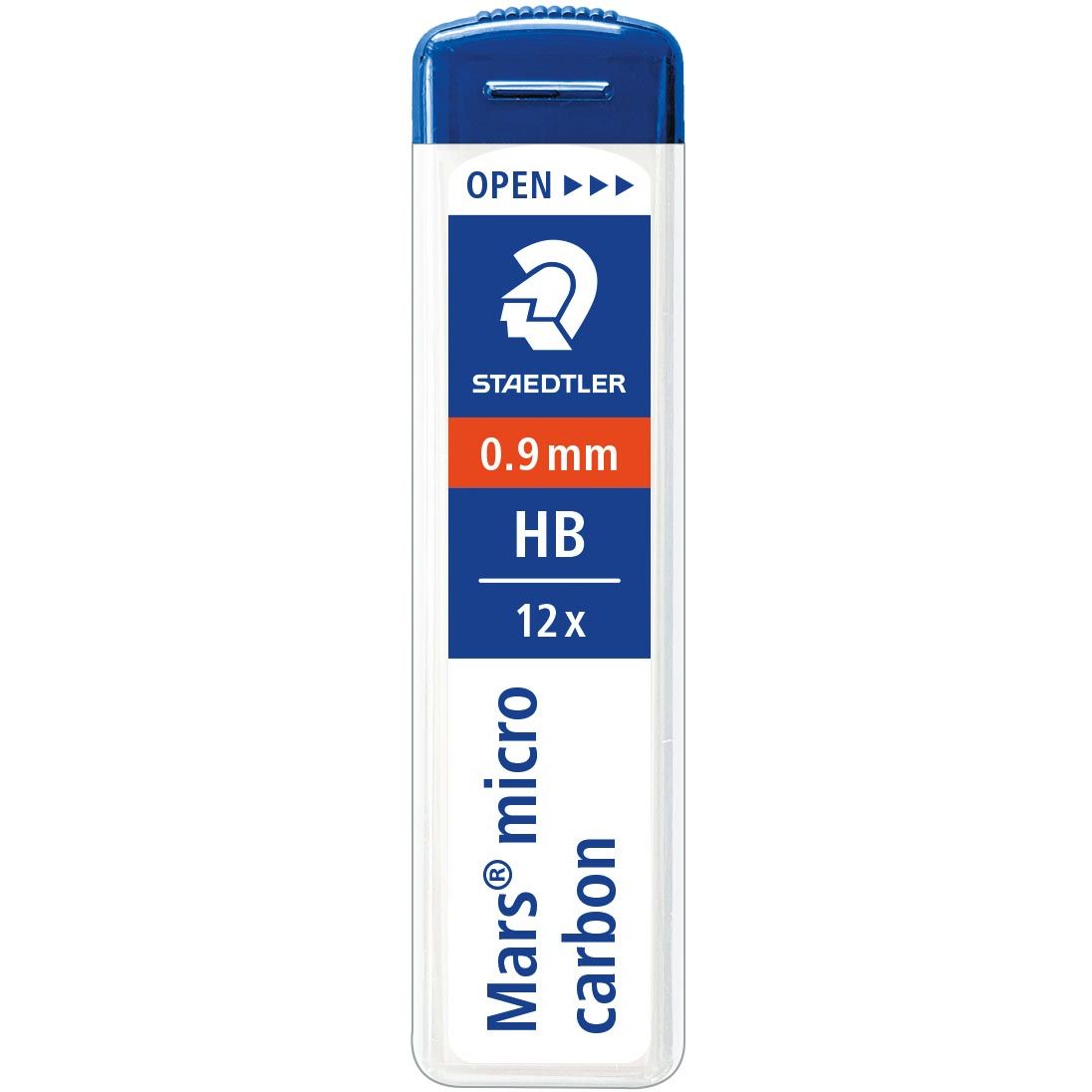 Staedtler - micro pencil leads, 0.9 mm, HB, case of 12 pieces