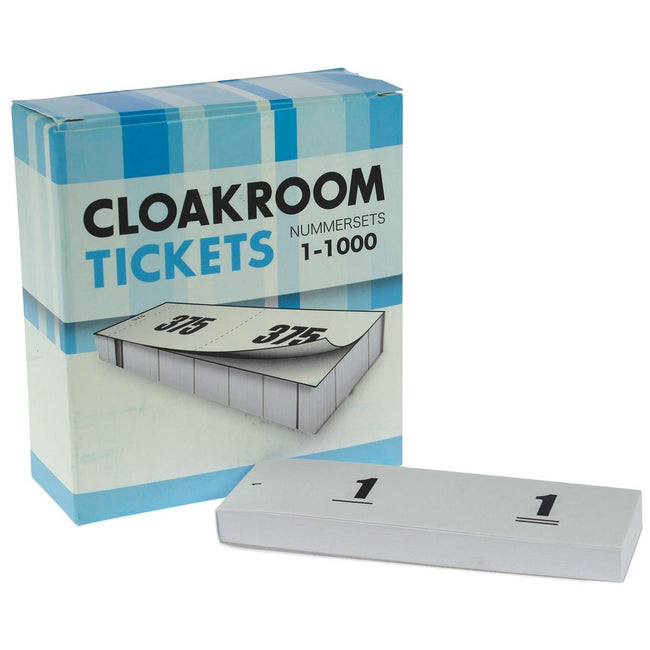 Paardekooper - Number/cloakroom blocks white