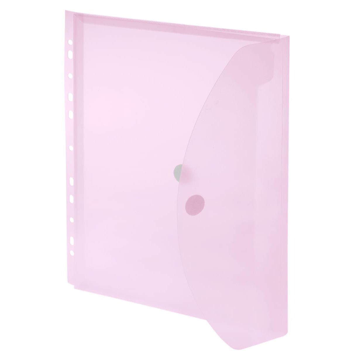 Foldersys - borsa da esposizione perforata A4, rossa