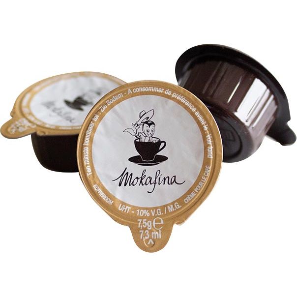 Mokafina - vaschette latte 7,3 ml, scatola da 240 pezzi