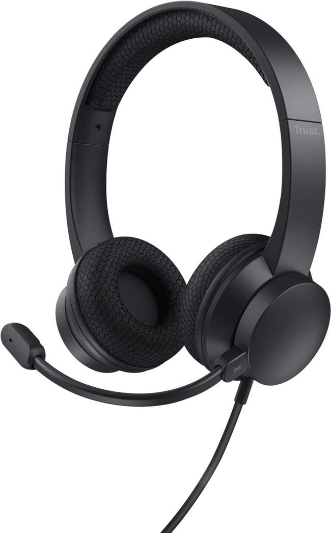 Trust - USB Headset HS -260, Annulation du bruit