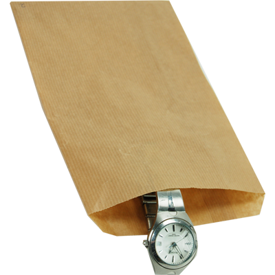 Klika - Bolsa | Bolsa de mercería | Papel | 15x22cm | marrón | 1000 piezas