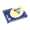 Clairefontaine - Trophée tel, farbiges Papier, A3, 160 g, 250 Blatt, Kanariengelb