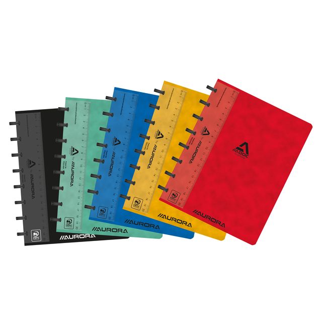 Quantore - Exercise book Classic A5 diamond 5x5mm 144 pages 90gr assorted