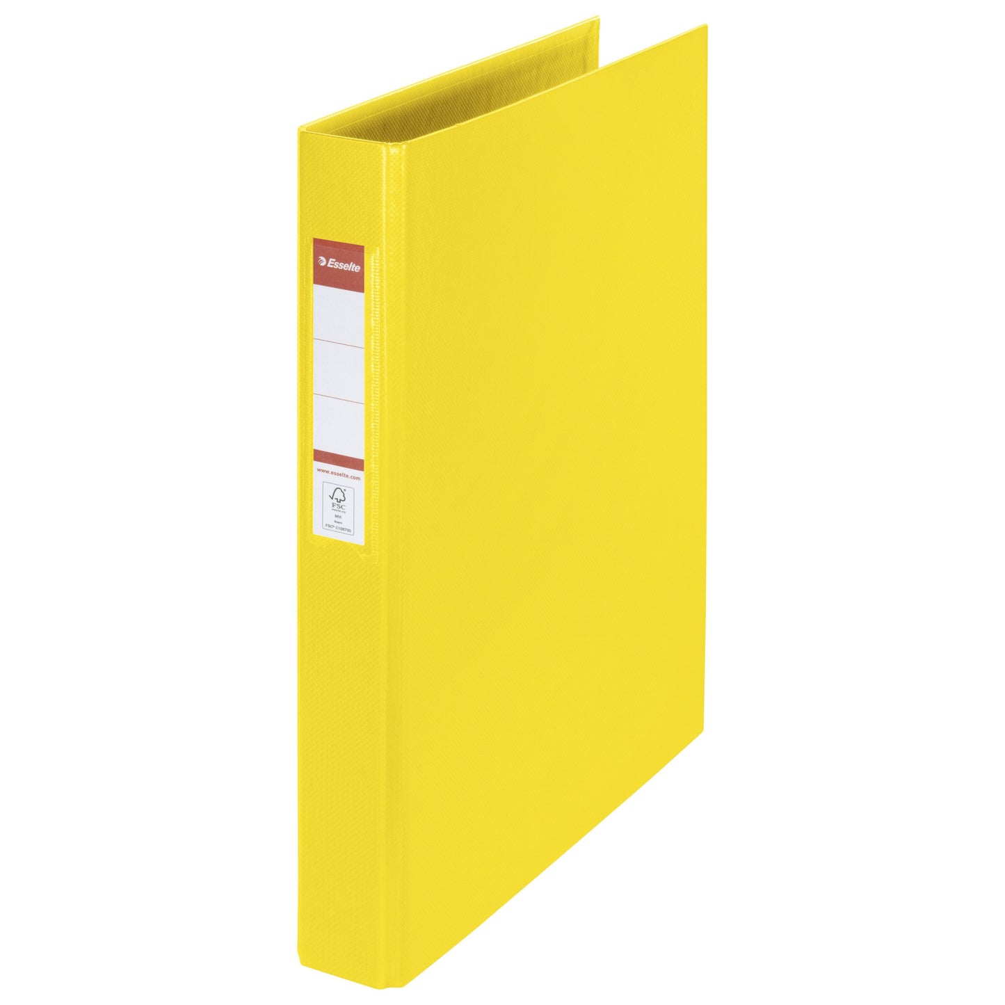 Esselte - Ring binder VIVIDA A4 4-ring O-mechanism 25mm PP yellow