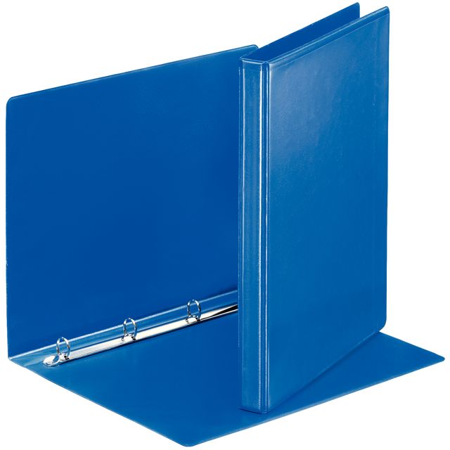 Esselte - Carpeta de anillas de presentación Essentials panorama A4 4 anillas mecanismo O 16mm azul