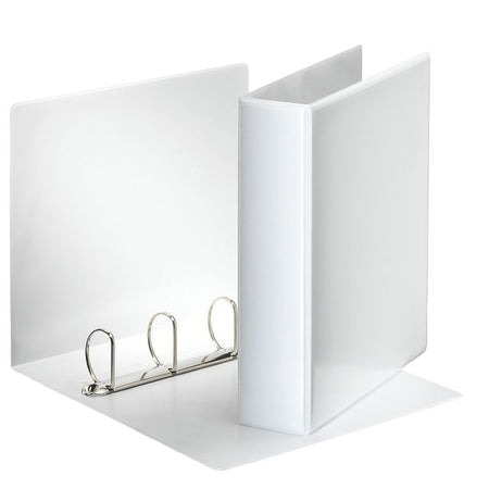 Esselte - Presentation ring binder Essentials panorama A4 4-ring D-mechanism 50mm white