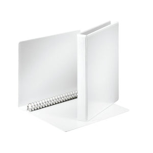 Esselte - Presentation ring binder Essentials A4 panorama 23-ring O-mechanism 20mm white