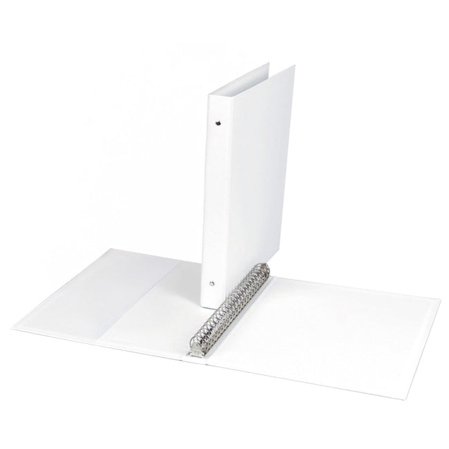 Quantore - Raccoglitore ad anelli A4 23 anelli O-mech 19mm PP bianco