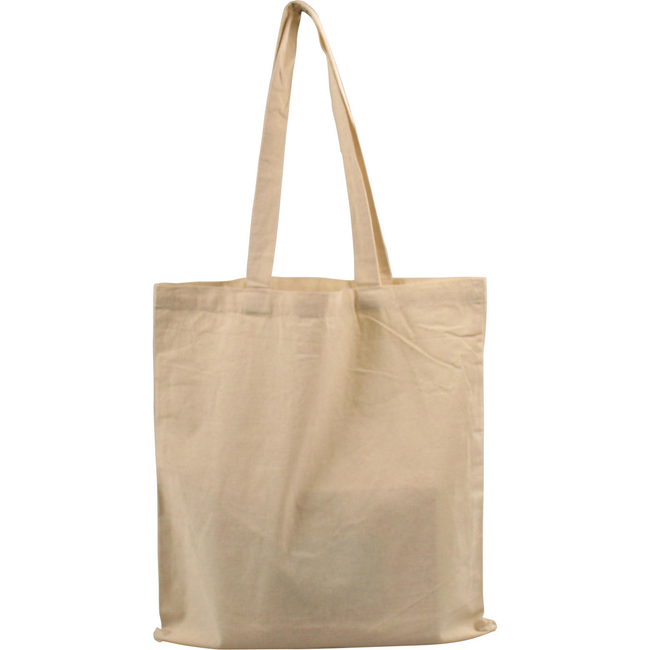 Klika - Tas | Katoen | reusable | 38x42cm | lusdraagtas | beige | 25 stuks