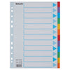 Esselte -  Multi-coloured Cardboard Dividers Blanco tabbladindex Doos