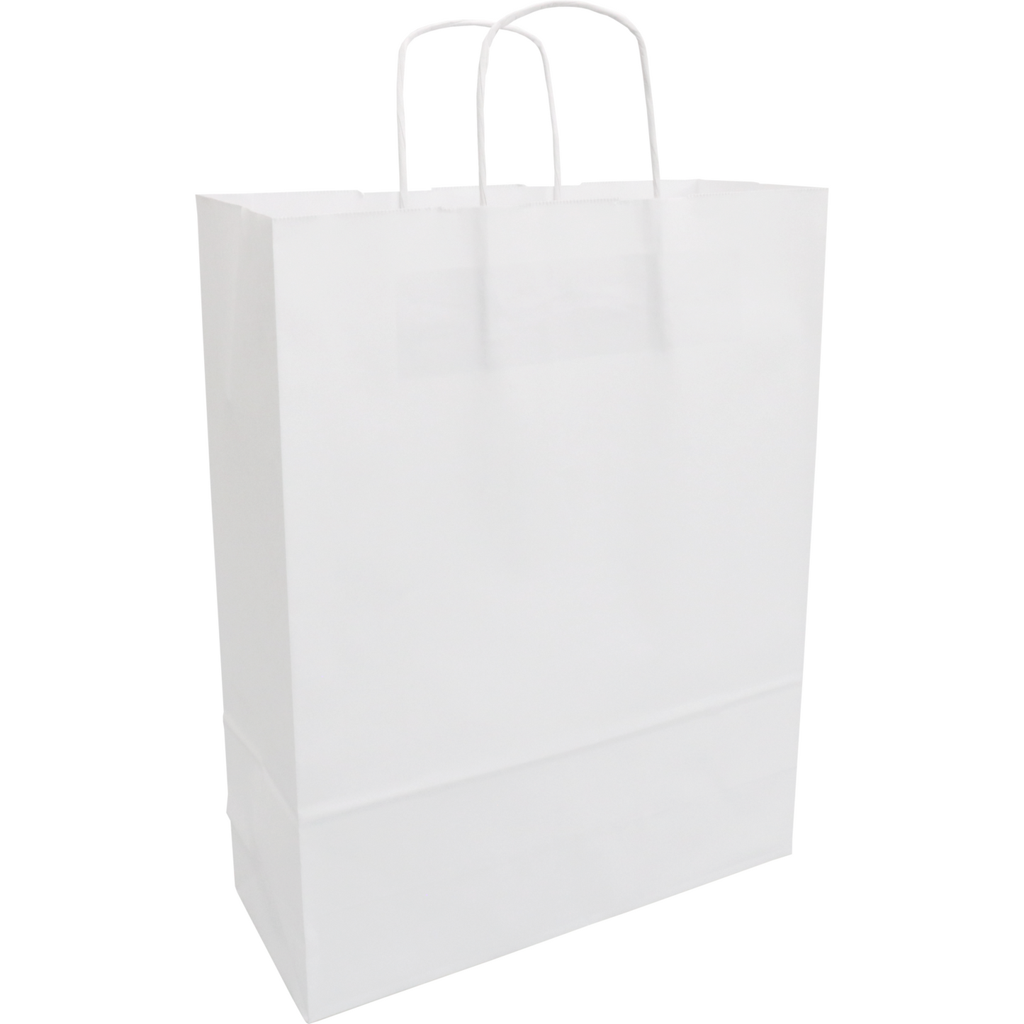 Klika - Sac à cordon en papier 32x12x41cm 50 pcs blanc | 2 pièces