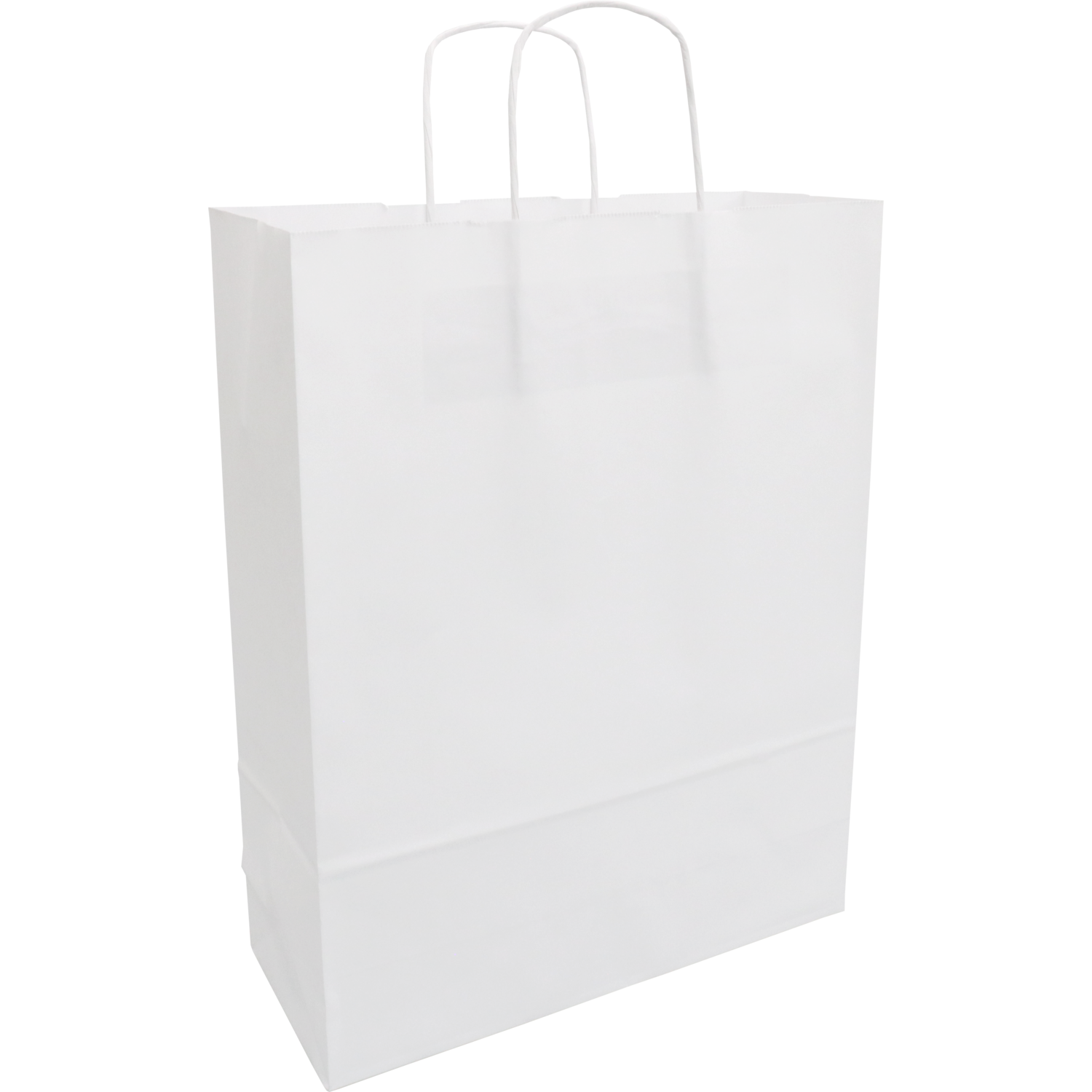 Klika - Paper drawstring bag 32x12x41cm 50 pcs white | 2 pcs