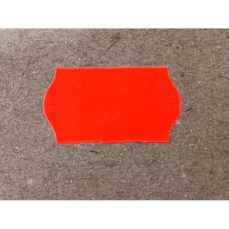 Klika - Label 2212 wave fl.red permanente 63.000 2 piezas