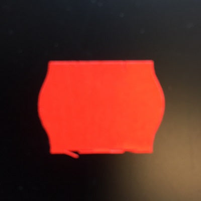 Klika - Label 2216 wave fl. red perm 42,000 2 pieces