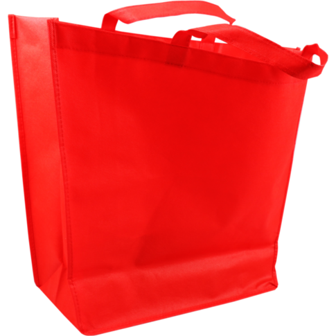 Klika - Shopper | PP | 50x 16x40cm | rood | 25 stuks