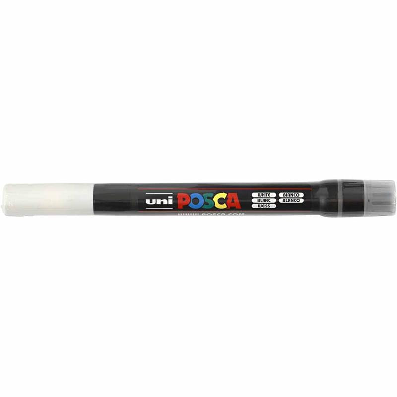 Posca - Paintmarker Uni PCF350 Brush 1-10mm white