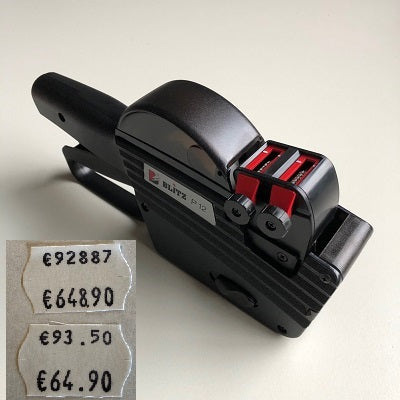 Klika - Pinza prezzo Blitz P12 stampa 6 e 6