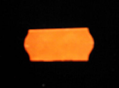 Klika -  Etiket 2612 fluor oranje perm 2-sl 54000