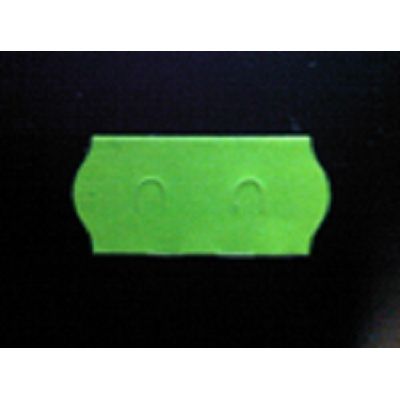 Klika - Label 2612 fl.verde permanente 2-Slit 54.0003 piezas