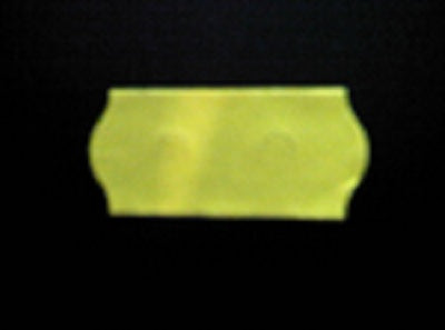 Klika -  Etiket 2612 fluor geel afneembaar 54.000
