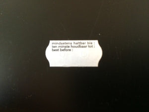 Klika - Label 2612 Gefrierschrank Mind.h.b/THT/Best 3 Stück