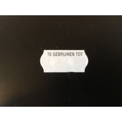 Klika - Etiqueta 2612 blanco/negro USAR HASTA