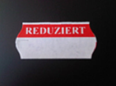 Klika -  Etiket 2612 golf wit/rood Reduziert
