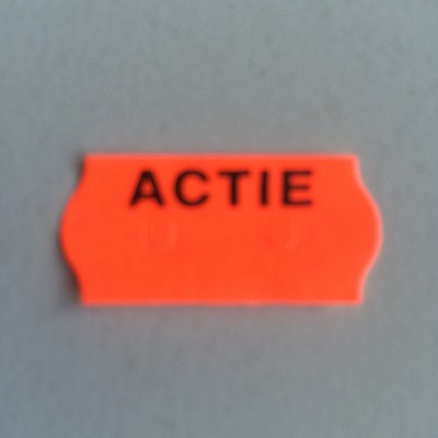 Klika -  Etiket 2612 fluor rood perm ACTIE