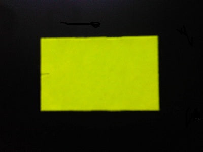 Klika - Etikett 2616 Straight Fluor Yellow AFNMBR