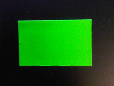 Klika - Etichetta 2616 dritta verde fluo removibile