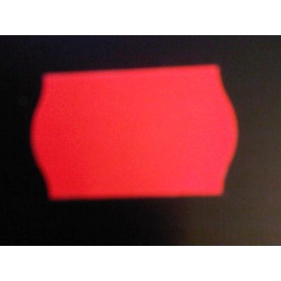 Klika - Etiket 2616 rouge fluor dim.br. vaciller