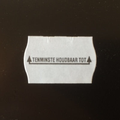 Klika -  Etiket 2516 wit diepvries 2-slit THT