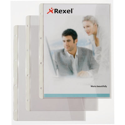 Rexel - sac de présentation perforé, lot de 5