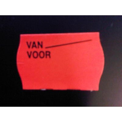 Klika - Label 2616 Fl.rood Perm Van avant 39 600