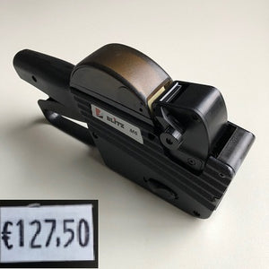 Klika -  Prijstang BLITZ M6 grote afdruk €999.99 2 stuks