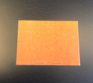 Klika -  Etiket 2619 oranje permanent rechthoek