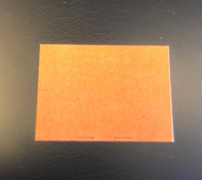 Klika - Etiqueta 2619 rectángulo permanente naranja