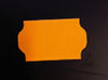 Klika - Label 3219 fluorescent orange removable 30,000